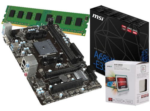 Combo De Actualizacion Pc Amd 3.5ghz Mb/ Micro/ Memoria 4gb