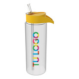 36 Botellas Deportivas Personalizadas Con Tu Logo Full Color