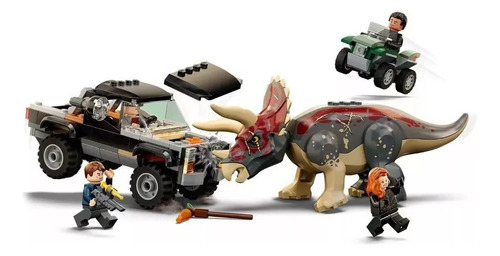 Lego Jurassic World Dinosaurio Triceratops 210 Piezas
