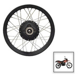 Rin Completo Trasero Italika Dm200 Dm200 Sport Color Negro