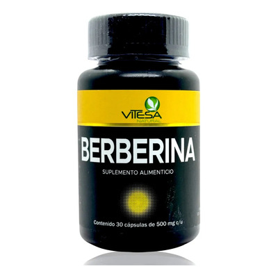 Berberina Vitesa 500mg 30 Cápsulas Suplemento Nutricional Orgánico | MercadoLibre