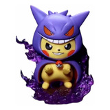 Figura Videojuego Pokemon Go Pikachu Disfraz Gengar Haloween