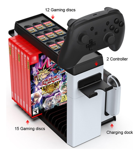 Torre De Almacenamiento De Juegos Para Nintendo Switch