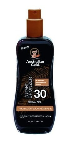 Australian Gold Spr/bronzer F30 100ml