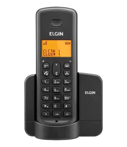Ramal De Expansão Elgin Para Telefone Sem Fio Preto Tsf8000r