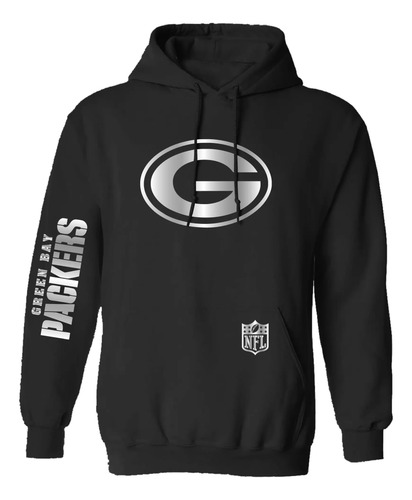 Sudadera Modelo Nfl Green Bay Packers Silver