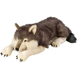 Peluche De Lobo Gigante, Juguete De Peluche,