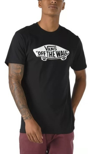 Remera Vans Otw - Logo Negro Original Nueva !!