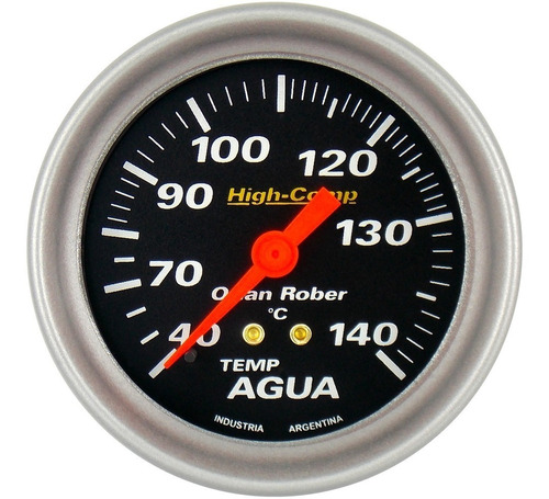 3 Relojes Orlan Rober High Comp 66mm Temperatura Agua 4m Aceite Voltimetro
