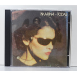 Cd - Marina Lima - Marina Todas - 1985 - Pop Brasil