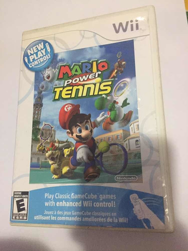Capa Do Jogo Mário Tênis Nintendo Wii