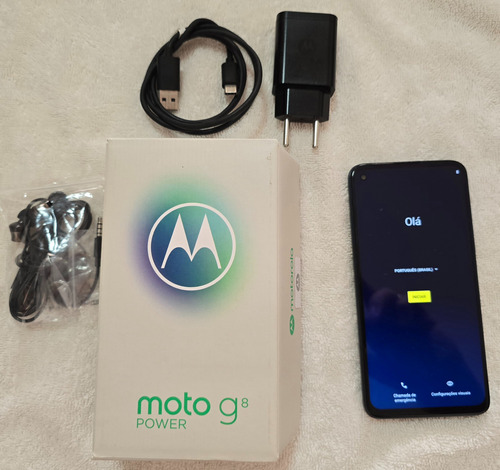  Motorola Moto G8 Power 64 Gb Azul 4 Gb Ram