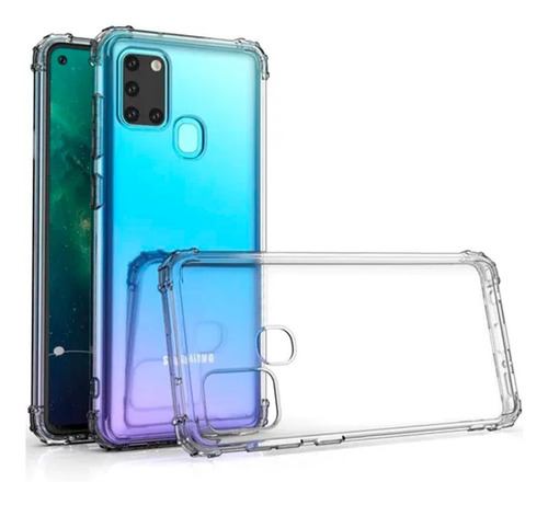 Funda Estuche Transparente Reforzado Compatible Galaxy A21s