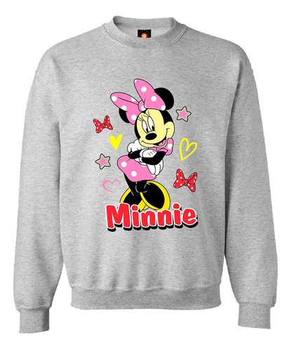 Buzo Estampado Diseños Minnie Mouse Piensa En Mickey Mouse