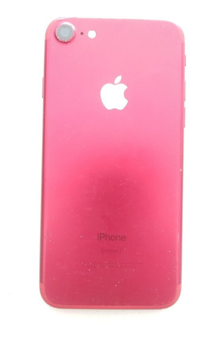 Carcaça Chassi iPhone 7 Original - Vermelho/red