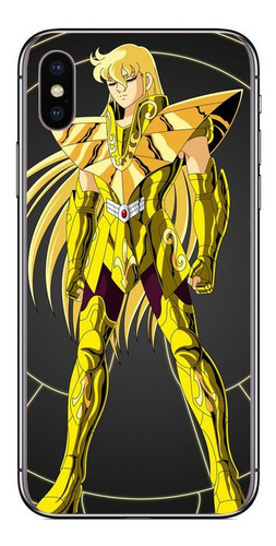 Funda Para iPhone Tpu Shaka Virgo Caballeros Zodiaco