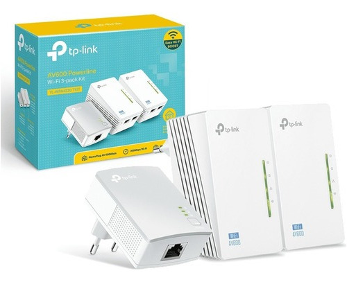 Kit Powerline Extensor Universal Wi-fi Av600 Tp-link Wpa4220