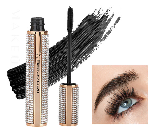 Rimel Negro Mascara Para Pestañas Prueba De Agua,waterproofmaxi Volumen Beauyork