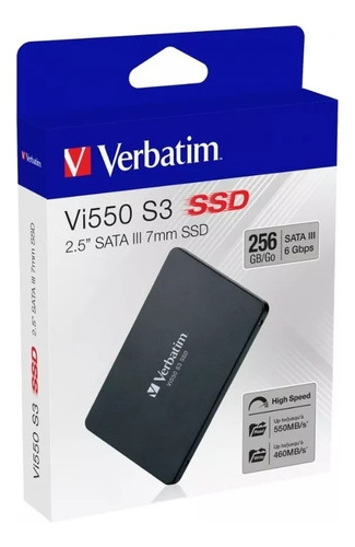 Disco Solido Ssd 256gb Verbatim Vi550 1