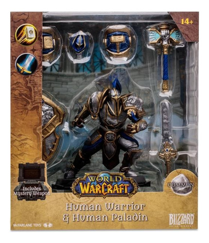 Mcfarlane - Wow World Of Warcraft - Human Common - Nuevo !!