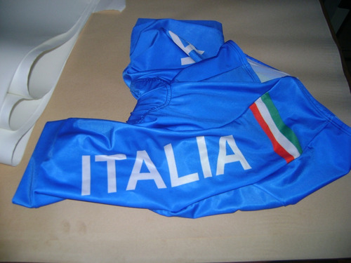 Pantaloneta De Ciclismo Diseño Italia Azul