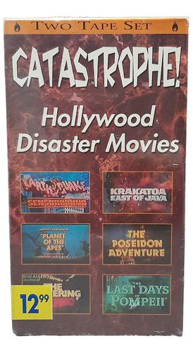 Cine Catastrofe  Historia  Desastres  Hollywood 2 Vhs Nuevo 