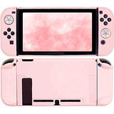 Carcasa Protectora Para Nintendo Switch Estandar Color Rosa