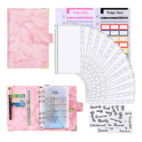 Cuaderno Usado Con El Sistema De Etiquetas Card Budget Binde