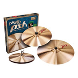 Paiste 170sset Juego De Platillos 14 16 Y 20 Pst7 Bronce B8