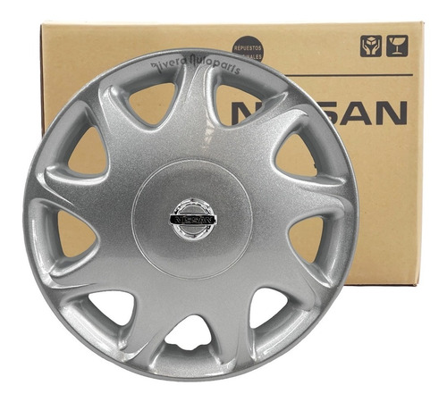 4 Tapones Tapa Copa Rin Original Nissan Tsuru 2013 2014 2015