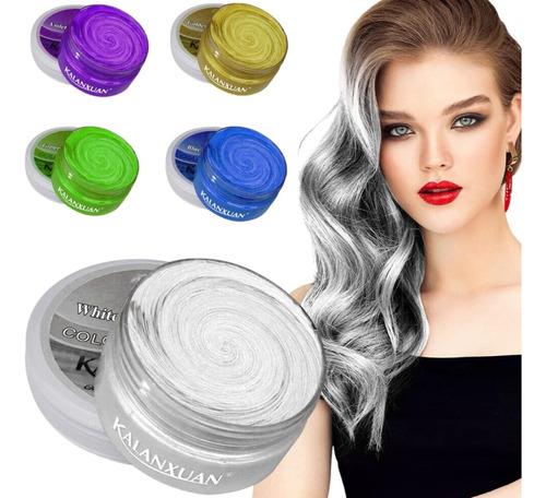 Cera Peinar Cabello Calidad Hair Wax Colores Varios Ash Full