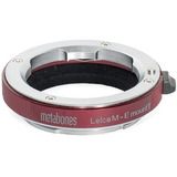 Metabones Leica M Lens A Sony E-mount Camara T  (red)