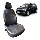 Funda Cubre Asiento Cuero Acolchada Chevrolet Spin 2021/-