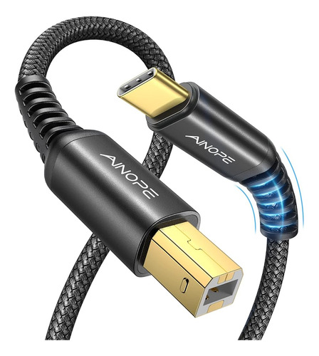 Cable Usb De Impresora Ainope Para Controlador Midi De Piano