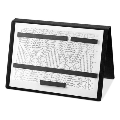 Soporte Plegable Para Patrones De Tejido Para Punto De Cruz
