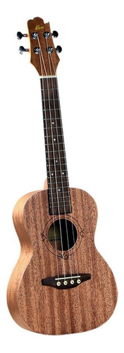 Ukelele Tenor Sonun 24'' Waimea Café Con Funda Mlab Color Marrón