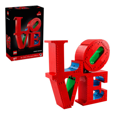 Lego Art Love 31214; Incluye Figura Decorativa Romántica Armable; 18+ 791 N/a