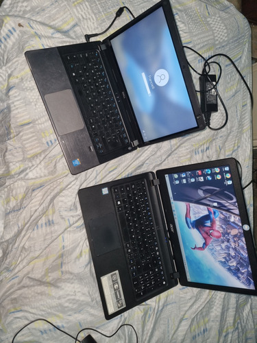 Lote 2 Notebooks Funcionando Acer E Dell