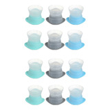 Pack 12 Molde De Silicona Para Bolas De Hielo Esfera