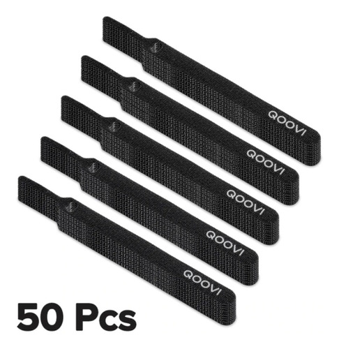 Amarra Cable Velcro Qoovi Pack 50 Unidades