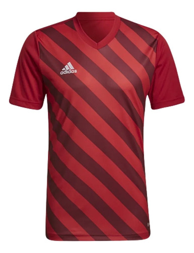 Camisa Estampada Entrada 22 Aeroready Red adidas Masculina