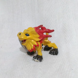 Miniatura Saberleomon Digimon Leão Com Avaria 5cm