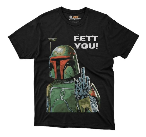 Playera Boba Fett Star Wars Mandalorian Jabba Galaxias You