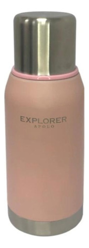 Termo Pico Cebador 750ml Explorer Apolo Acero Sin Bpa Rosa