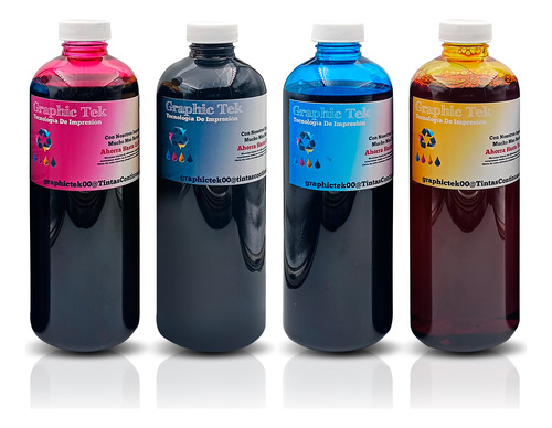 Tinta Para Impresora Compatible Canon G1110 G2110 Kit 500ml