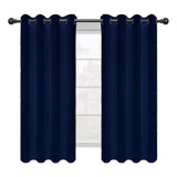 Cortinas Blackout Cortas Recamaras Economicas 275x160cm,2pzs