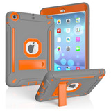 Funda Para iPad Mini 3 Makeit Silicona Con Soporte Naranja