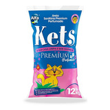 Areia Higiênica Kets Premium Perfumada Gatos  12kg X 12kg De Peso Neto