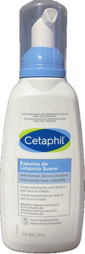 Espuma Limpiadora Para Pieles Sensibles 236 Ml Cetaphil