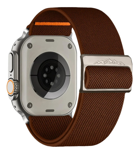 Bracelete Larga Em Nylon Para Relógios Apple Watch